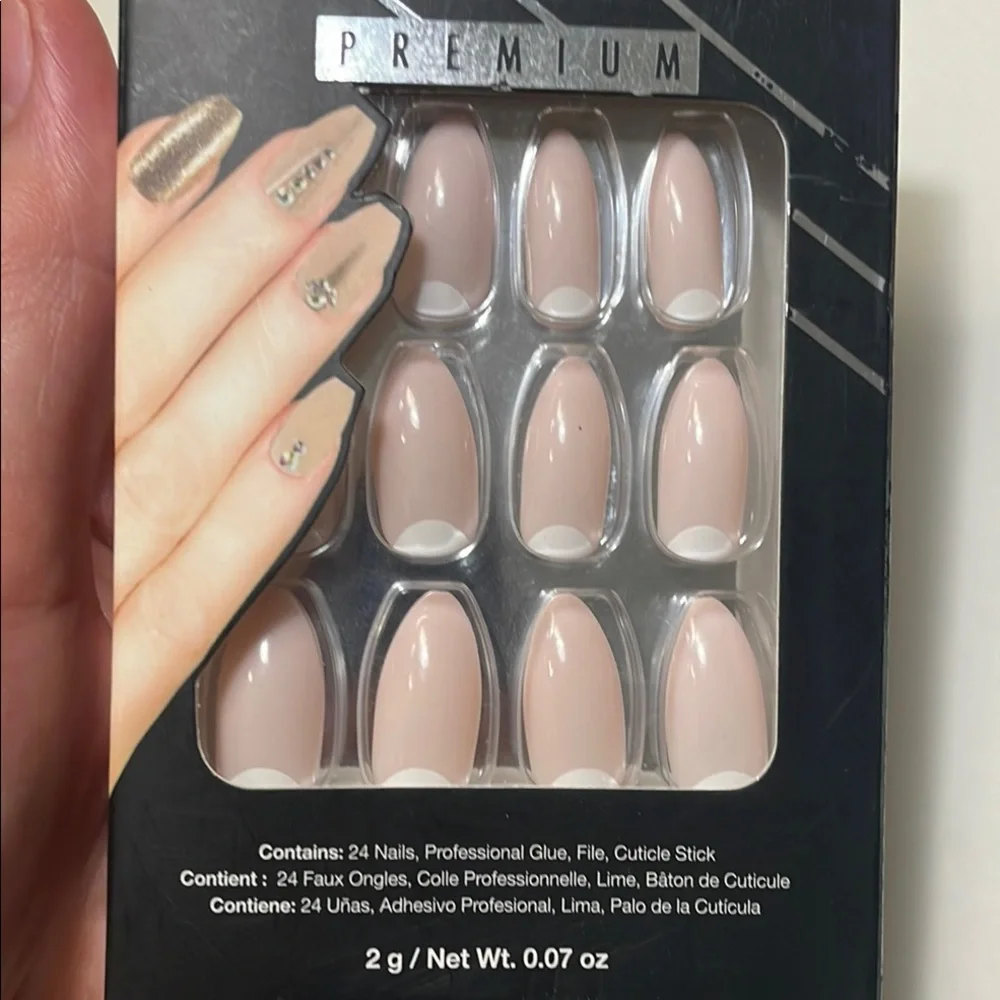 Premium Artificial Nails - Pink